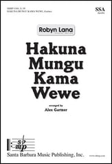 Hakuna Mungu Kama Wewe SSA choral sheet music cover